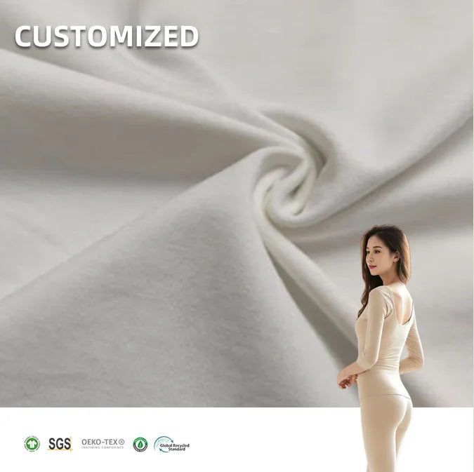 Anti-Odor 68% Bamboo Lycell 22% Chitosan 10% Spandex Jersey Fabric for Sweatshirt