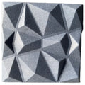 High-Density 3D Embossed Sound Absorption Board NRC 0.85+ PET Acoustic Panel for Office Cinema