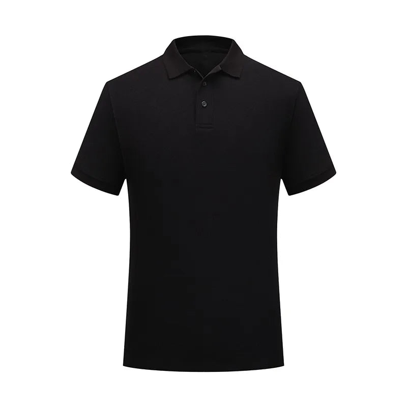 Wholesale 100% Cotton Embroidery Logo  Plain Golf Polo T-shirts Custom Polo Shirt