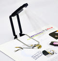 Custom Logo Printing Foldable LED Clip-on Book Light Night Reading Mini Book Lamp
