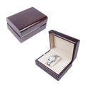Custom Luxury Wooden Watch Box with Glossy Lacquer Paint Premium Wood for Gift Packaging