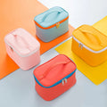 New Design PU Leather Toiletry Bag OEM Custom Cosmetic Storage Bag Waterproof Makeup Cases Promotional Gift Bag