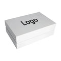Custom Elegant Lift-off Lid Shoulder Neck Lid and Base Boxes Gift Package 2 Pieces Rigid Paper Storage Box with Lid