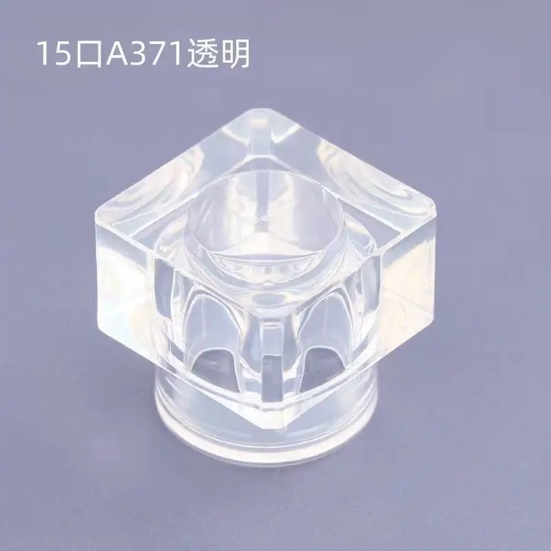 M Perfume Bottle Cap Bayonet Perfume Bottle Cover Transparent Frosted Cap Acrylic Glass Cap Lids