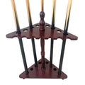 New Model Triangle Shape Standup 9 Holes Solid Wood Billiard Cue Rack/Cue Holder for Billiard Cue Collection