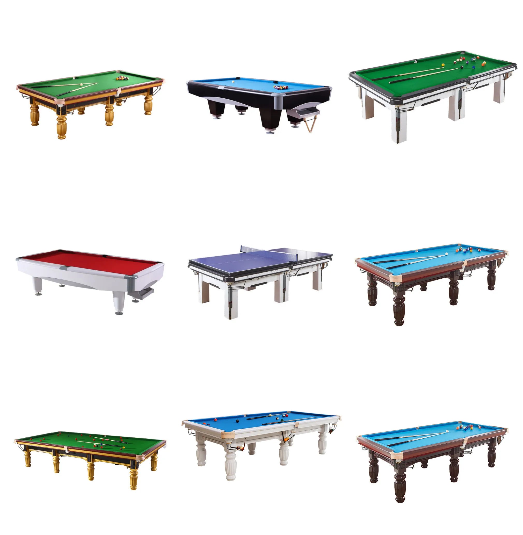 Snooker Billard Table Glass Pool Table De Billard Commercial Table De Billard Professionnel