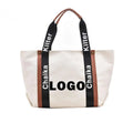 Custom logo Extra Heavy-weight Personalized Boat Tote Cotton Canvas Tote Bag Reusable Shopping Bag