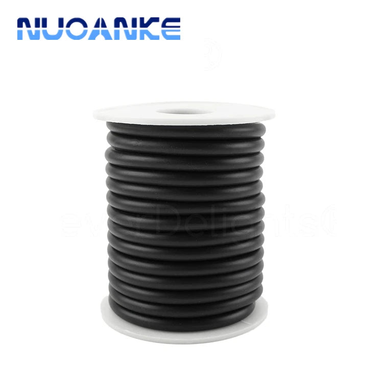 Different Thickness High Temperature Silicone Strip NBR FKM EPDM Rubber Cord Solid Round Square O Ring EPDM Rubber Seal Strip
