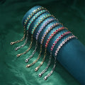 3.5mm Round Cut Lab Grown Color Loose Gemstone 14k Gold Bezel Setting Ruby Sapphire Emerald Fine Bracelet Charms