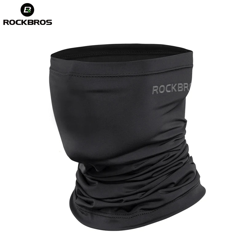 ROCKBROS Wholesale Summer Ice Silk Face Scarf Bike Bicycle Face Cover Tube Bandanas Uv Protection Seamless Neck Gaiter