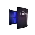 Factory Direct Sale 360 Photo Booth with Enclosure Backdrop RGB LED Light Camera 360 Video Booth Background