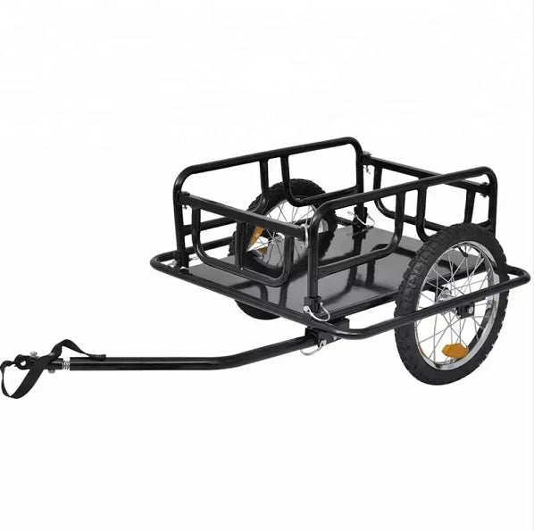 Foldable Trailer Bicycle Cycle Bike Cargo Trailer for Bike Bicycle Cargo Camping Tent Luggage Carry Transport