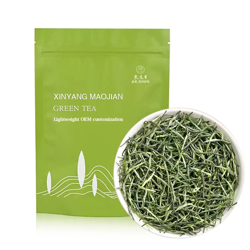 High Quality Xin Yang Mao Jian Green Tea Traditional Chinese Loose Leaf Health Tea Box Package Good Price