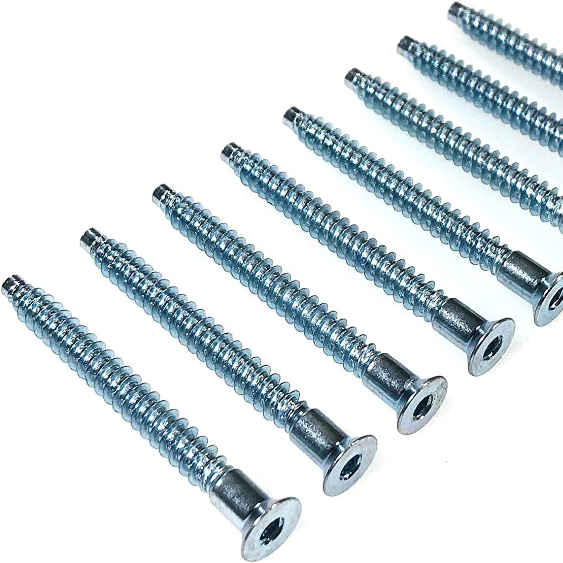 SDPSI Replacement Screws KALLAX Shelf Screws Compatible I K E Part 104321/104322 Oval Head Style Black Oxide Finish Metric