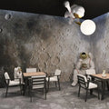 3d Concave And Convex Crater Space Moon Surface Wallpaper Bar Restaurant Live Broadcast Background Wall Industrial Wallpaper