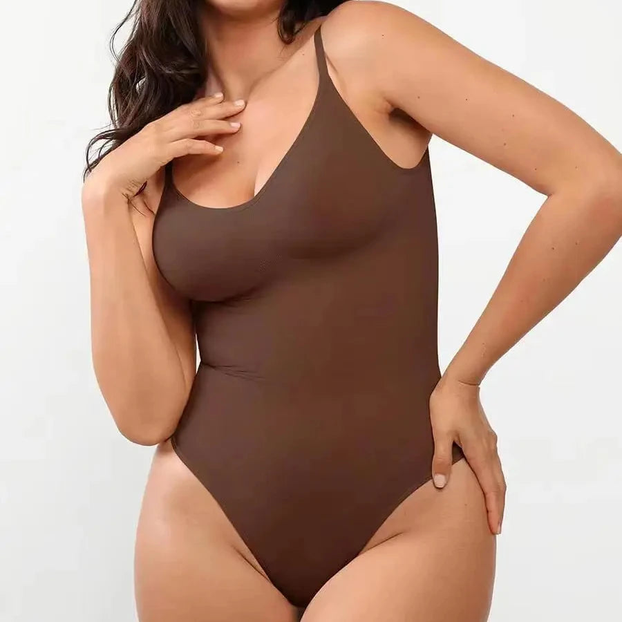 Full Body Backless Bodysuit Shaping Seamless Thong T Low Belly Slimming Tummy Control Shapewear Panti Waist Trainer Shaper
