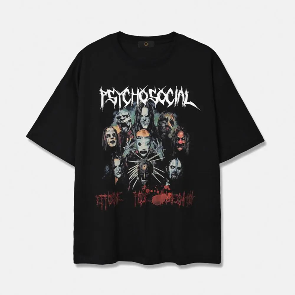 Hot Sale Custom Printed 100% Cotton Woven Oversized Breathable Eco-Friendly Anti-Wrinkle 240g Hip Hop T-Shirt for Men