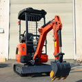 FREE SHIPPING Cheap Price 1.8 Ton EPA Engine Crawler Mini Excavator with Eaton Hydraulic Motor & Shimadzu Pump