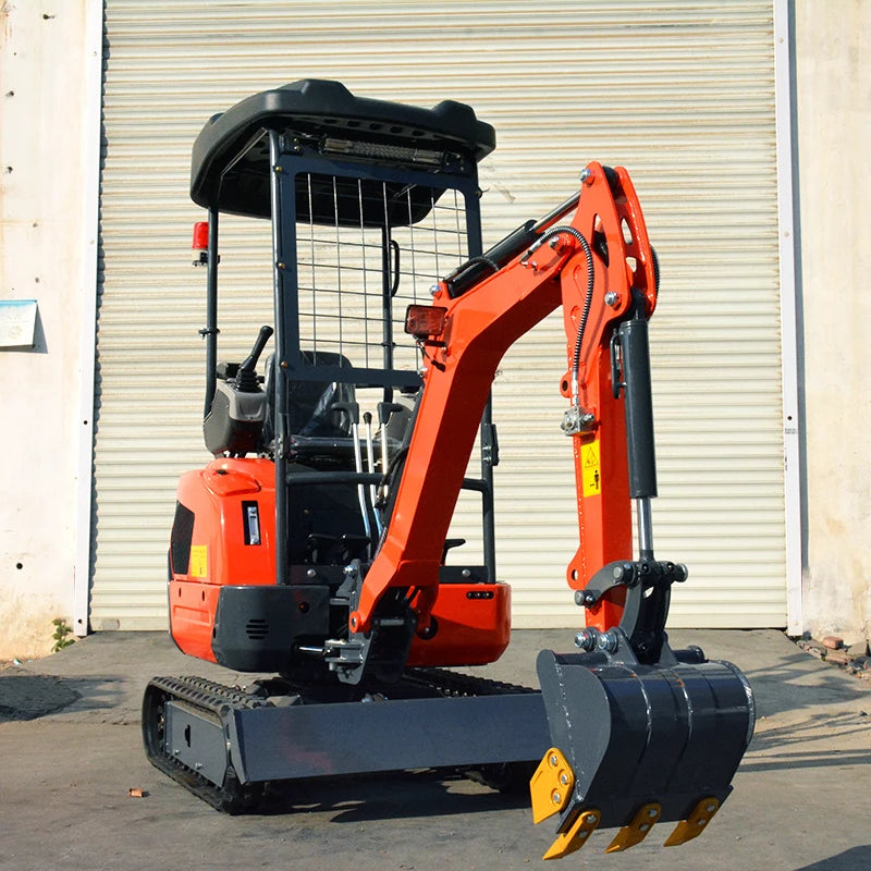 FREE SHIPPING Cheap Price 1.8 Ton EPA Engine Crawler Mini Excavator with Eaton Hydraulic Motor & Shimadzu Pump