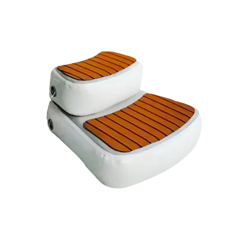 ICEGALAX Drop Stitch Material Ice Bathtub Spa Swimming Pool Accessories Portable Non-slip Inflation 2 Steps Stool