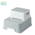 Children Modern PP Two Step Stool with Removable Cover Multi-Color Options for Bedroom Use As Home Stool & Ottoman