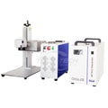 Desktop Type Metal Glass Ceramic Tile Plastics Silica Gel UV Laser Marking Machines