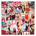 50PCS Funny USA TV Show High School Musical Sticker