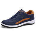 Y 50 Plus Size Sport Sneakers for Men White Black Blue Shoes Men's PU Casual Waking Style Running Shoes