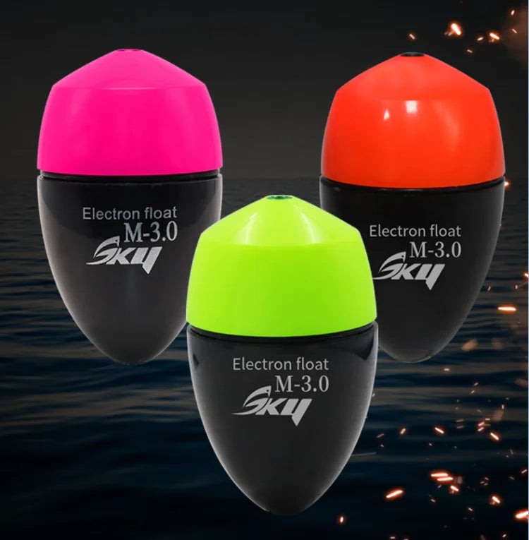 3B to 6.0 LED Color Instructions Lighting Rock Slip Drift Buoy Electronic Light Bobber Fishing Accessories Fishing Floats