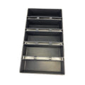Custom Size Non-Stick Coating Rectangular 5-Strap Bread Loaf Pan With Lid Easy to Use Aluminumzed Steel Toast Box Set for Hotels