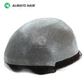 Incomparable Hair System Men Super Thin Skin Indian Human Hair Natural Wave Light Brown Toupee