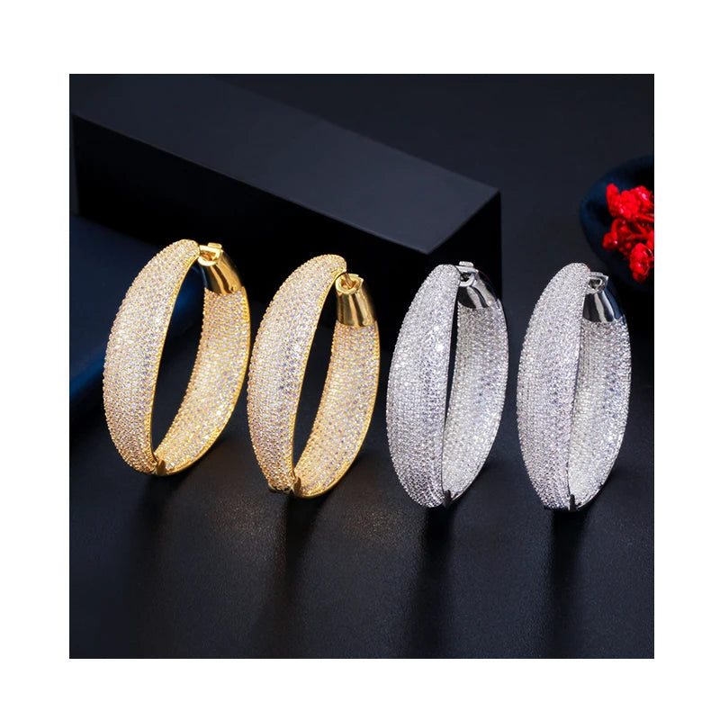Wholesale Hot Selling Boho Hoop Earrings for Women Jewelry Earrings Statement Hoop Earrings