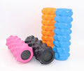 Premium Portable PVC Solid Foam Rollers Gym Fitness Equipment for Muscle Massage-Yoga Pilates Exercise Rehabilitation