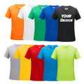 Wholesale 100% Polyester Dry Tech T Shirts Custom Print Summer Breathable Plain Running Quick Dry Gym T Shirt