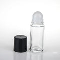 30ml 50ml Cylinder Roll on Deodorant Container Arabic Essential Oil Glass Roller Ball Bottle