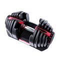 Heavy Feet in Stock Sports Outdoor Home Fitness Equipment Adjustable Dumbbells 5-40kgs 17 Levels