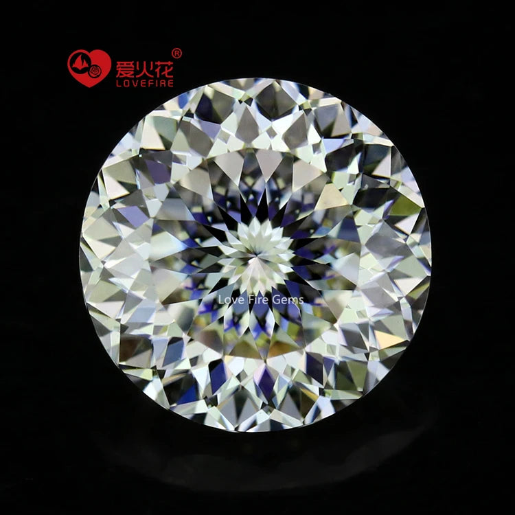 All Sizes Bird's Nest Cut White GH Color Vvs Portuguese Cut Moissanite Diamond Special Round Cutting Loose Moissanite Stones