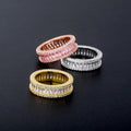 Wholesale Hip Hop CZ Oval Diamond Rings Jewelry for Wish/Amazon/Ebay Online Shop