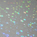 Transparent Holographic Soft BOPP Moisture Proof Cold Lamination Film Sheets and Rolls for Craft Stickers