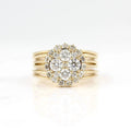 Wholesale 10K 14K 18K Solid Gold Rings with Radiant Oval Cut for Women