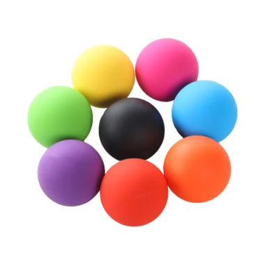 Hot Sale Sports Standard Size Custom Silicone Field Hockey Balls Silicone Massage Ball/