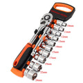 YUHANG 12-Piece 1/2 Inch 72 Tooth Quick Release Ratchet Socket Wrench Set DIY Grade Carbon Steel OEM Customizable