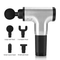 LCD Electric Massage Fascia Gun Slimming Body Muscle Relaxation for Neck Back Foot Leg Shoulder Massager with Bag Percussion