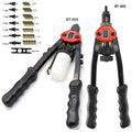 Rivet Tool Hand Riveter Guns/ Nut M3 - M12 Threaded Heavy Duty Riveting Tools for Metal Pipes Manufacturing Industries