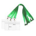 Fast Delivery Polyester Lanyard With ID Accessories Soft PVC Badge Card Holder Custom Color and Logo Printing Lanyard Available