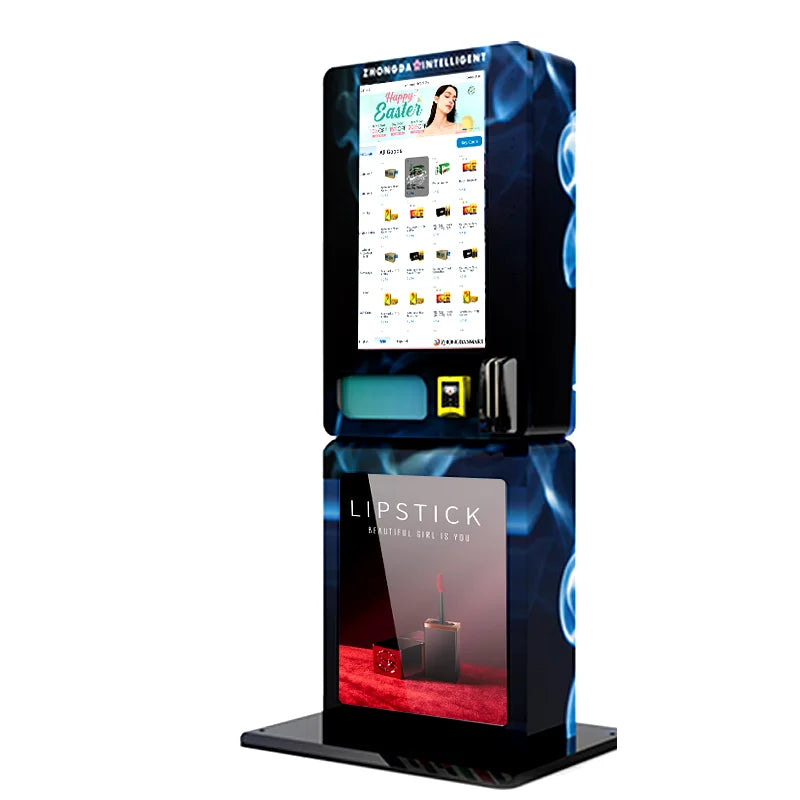 Zhoongda Japanese Trading Card Vending Machine SDK Function Multiple Payment Options Cloud-Based Management Touchscreen ADA