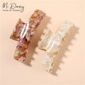MiDairy 11.1cm Custom Logo Large Cellulose Acetate Hair Claw Clips Strong Hold Hair Jaw Clips Accessories for Women 220974