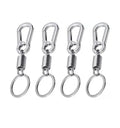 Heavy Duty Metal Zinc Alloy Keychain Carabiner EDC Key Clip Anti-Lost Quick Released Car Keychain Hook