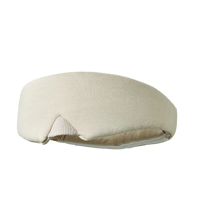 Custom Pattern 100% Light Block Travel Eye Mask Fully Adjustable Size Long Length Comfortable Eye Cover
