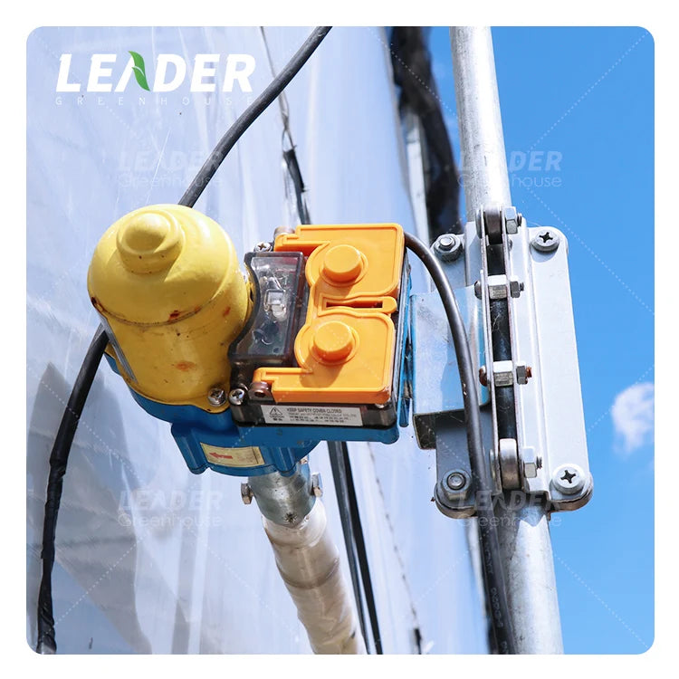 Greenhouse Film Cover Ventilation Roll up Motor Electric Roller High Quality Side Ventilation DC24V Motor